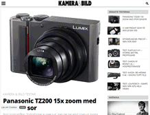 Tablet Screenshot of kamerabild.se